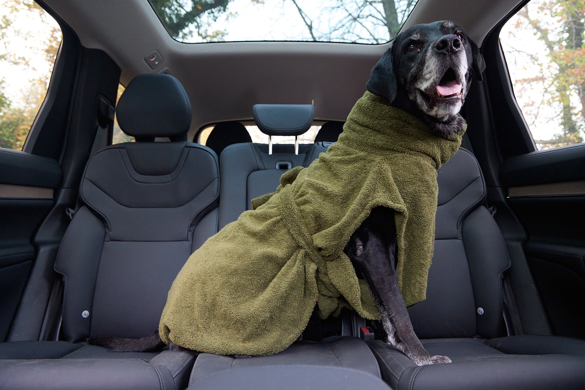 Badjas – Forest Green