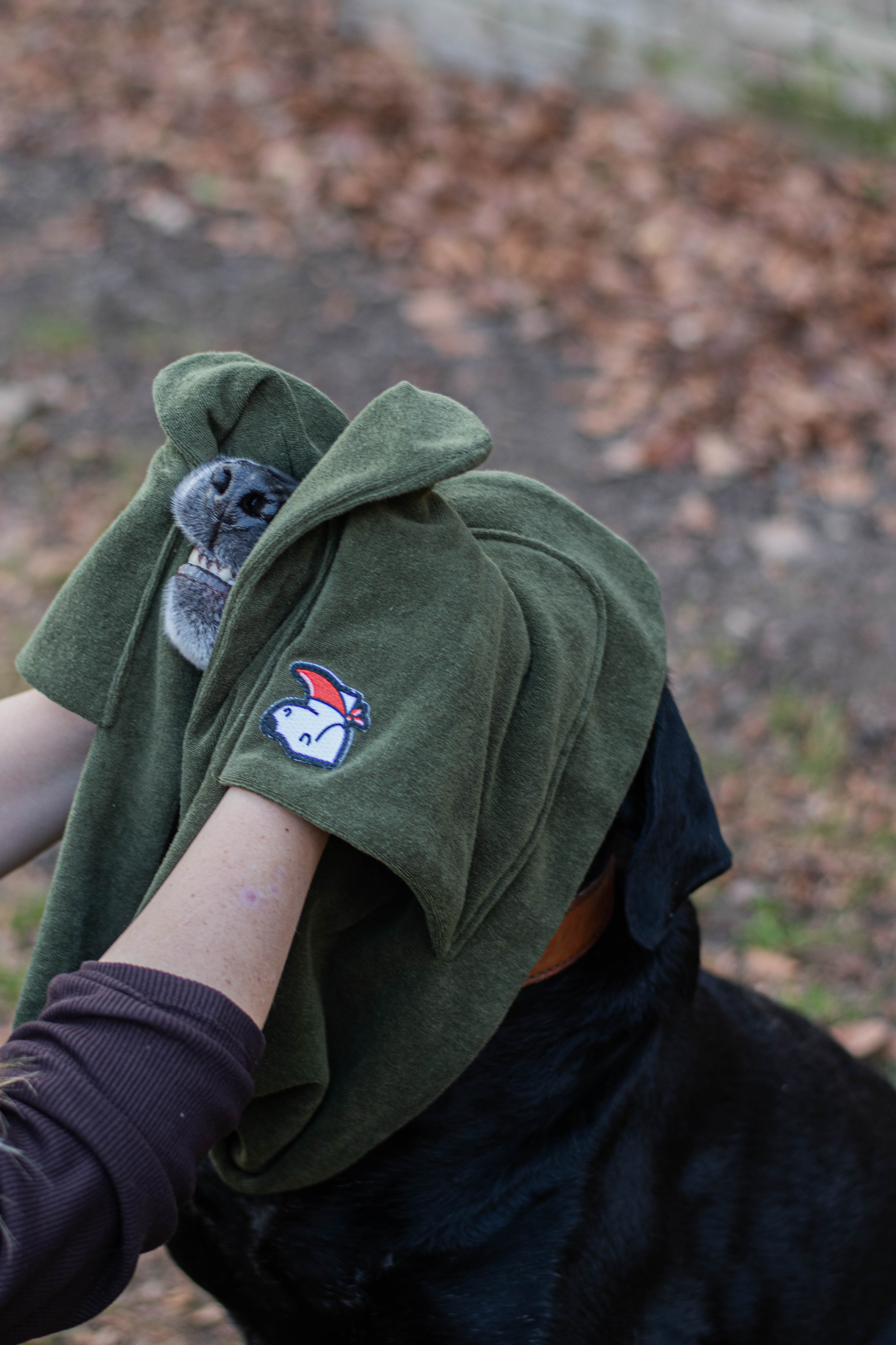 Honddoek – Forest Green